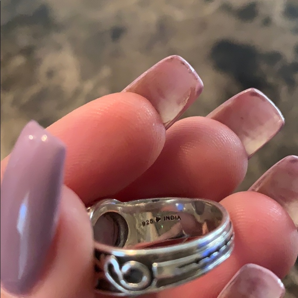 Boho moonstone ring - Picture 2 of 2